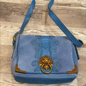 Sharif Lion Door Knocker Shoulder Bag with Adjustable Strap
